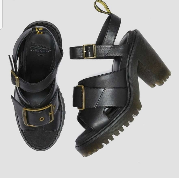 Dr. Martens | Shoes | Dr Martens Granik Leather Heeled Sandalsnew | Poshmark
